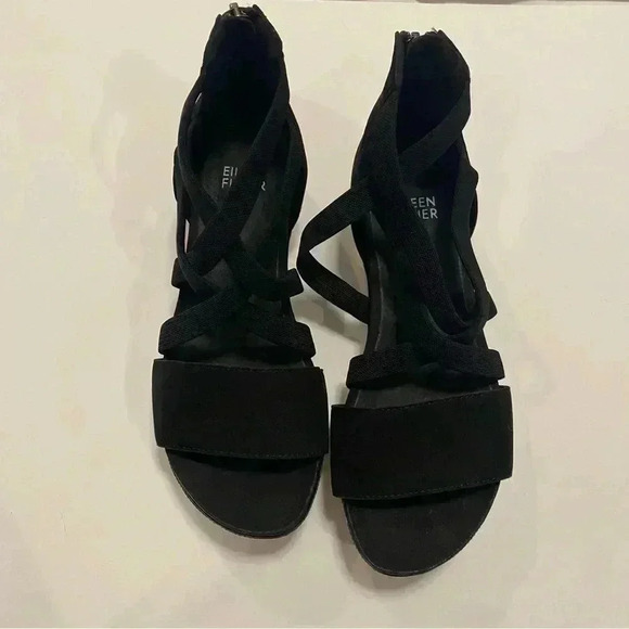 Eileen Fisher Wedge Sandals - Picture 1 of 9